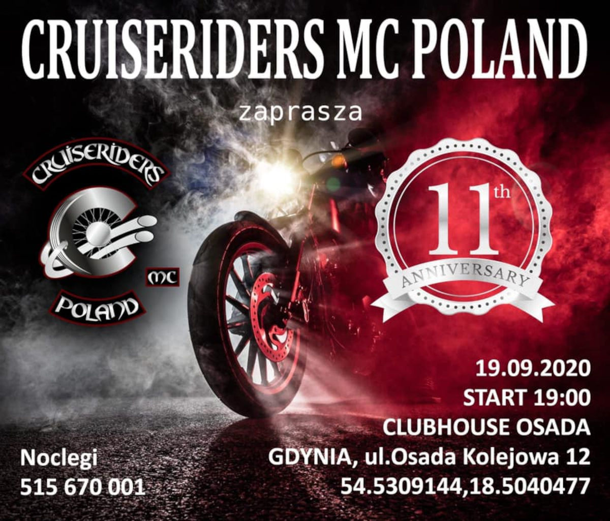11 rocznica powstania Cruiseriders MC Poland